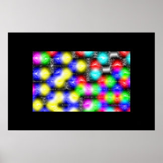 Photons inter penetrating poster