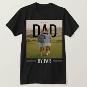 PhotoPop Bästa Pappa Av Par Med Anpassad Bild T Shirt
