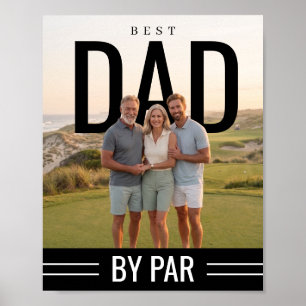 PhotoPop Bästa Pappa Genom Par Custom Foto Poster
