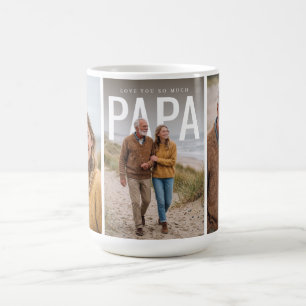 PhotoPop Kärlek Du Så Mycket Pappa Foto Collage Kaffemugg