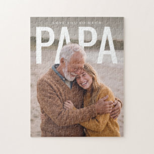 PhotoPop Kärlek Du Så Mycket Pappa Foto Pussel