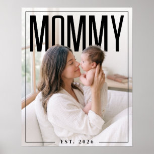 PhotoPop Mamma Est Anpassad Foto Poster