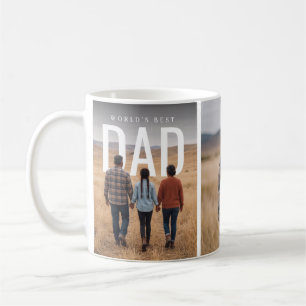 PhotoPop Världens bästa pappa 2 Foto Kaffemugg