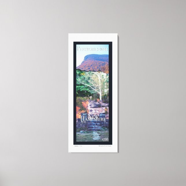 Photoshop New Hampshire Canvastryck (Framsida)