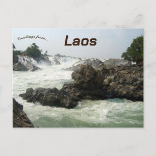 Phou Asa Laos Vykort
