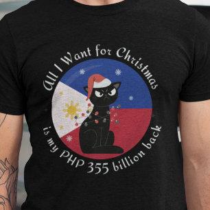PHP 355 miljarder julklänning Filippinerna korrupt T Shirt