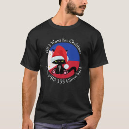 PHP 355 miljarder julklänning Filippinerna T Shirt