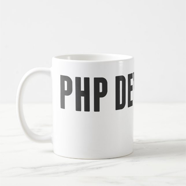 Php-bärare Kaffemugg (Vänster)
