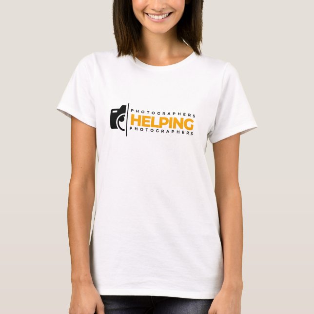 PHP-Logotyp | Womens White T-Shirt (Framsida)