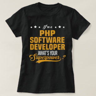 PHP Software Developer T Shirt
