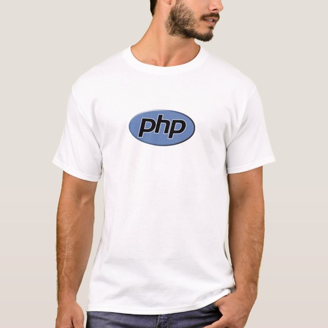 Php-T-tröja T-shirt (Framsida)