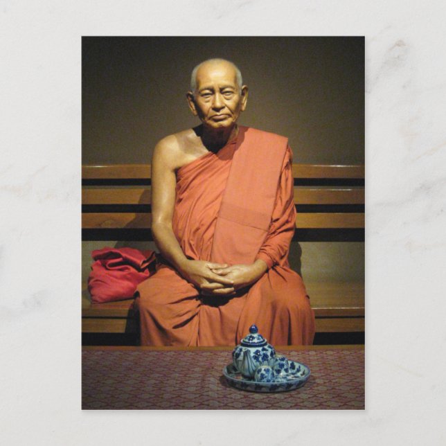 Phra Dhammayanmuni ... Buddhist Munk Vykort (Framsida)