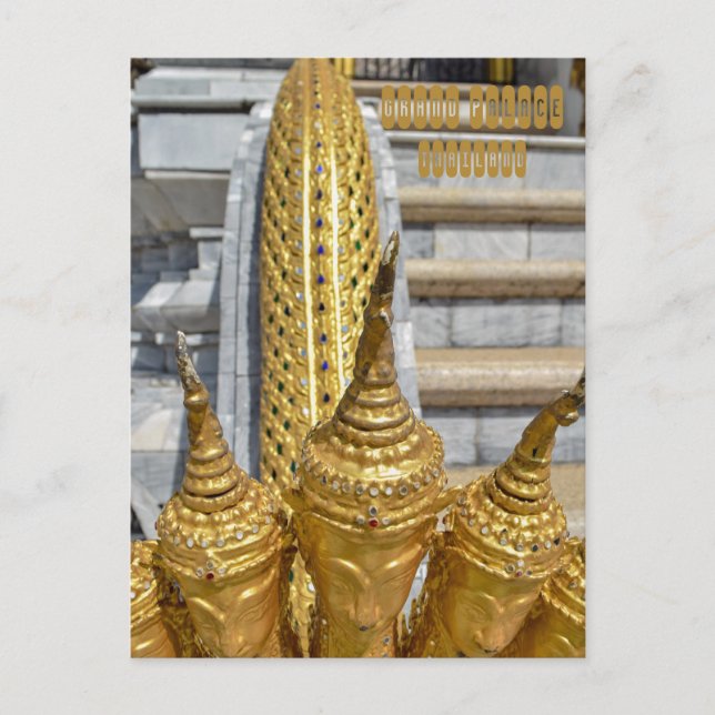 Phra Mondop i Grand Palace Vykort (Framsida)