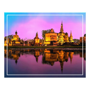Phra Nakhon Si Ayutthaya Fototryck