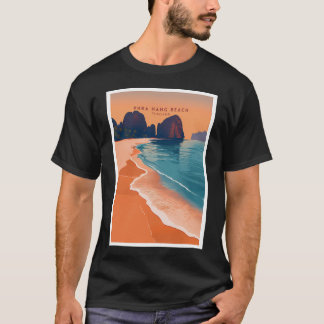Phra Nang Beach Serenity Thailand - Resor Illustra T Shirt