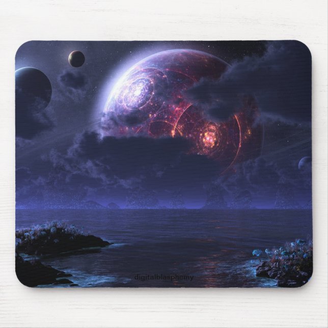 Phraxis måne Mousepad Musmatta (Framsidan)