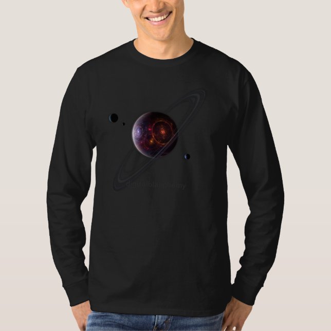 Phraxis_T - långärmadsvart T-shirt (Framsida)