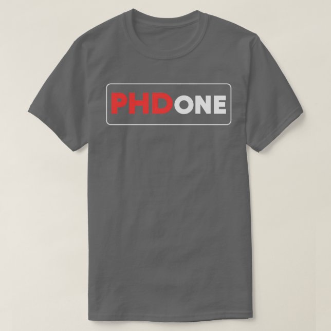 PhReady Post Student Gift T Shirt (Design framsida)