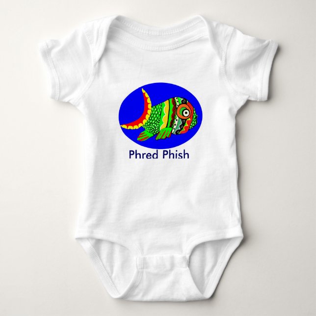 Phred Phish spädbarnranka T-shirt (Framsida)