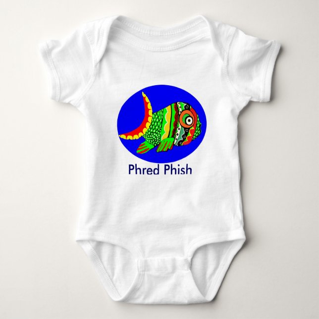 Phred Phish spädbarnranka Tee (Framsida)