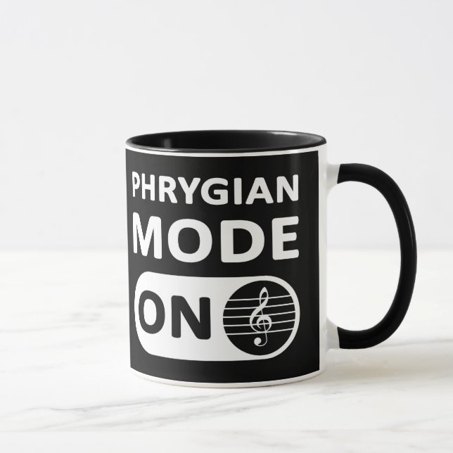 Phrygian Music Mode på - Mugg (Höger)