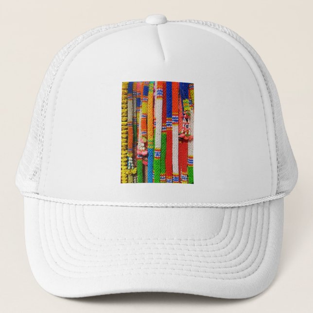 Phuang Maalai - Thai Blommigt Garland Keps (Framsida)