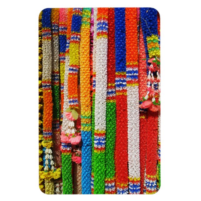 Phuang Maalai - Thai Blommigt Garland Magnet (Vertikal)