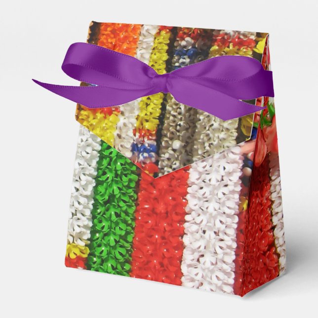 Phuang Maalai - Thai Blommigt Garland Presentaskar (Framsidan Sidan)