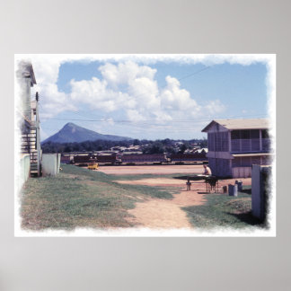 PhuCat AFB Vietnam 1968 Skriv ut Poster