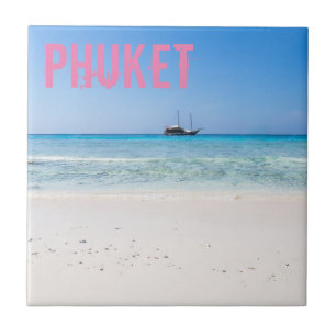 Phuket Beach Thailand souvenir Kakelplatta