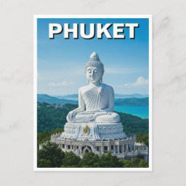 Phuket Big Buddha Thailand Vykort