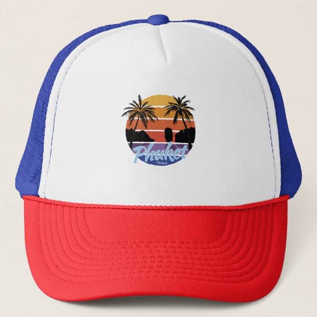 Phuket Hats, Phuket Thailand Keps (Framsida)