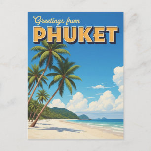 Phuket Patong Strand Thailand Resa Vykort