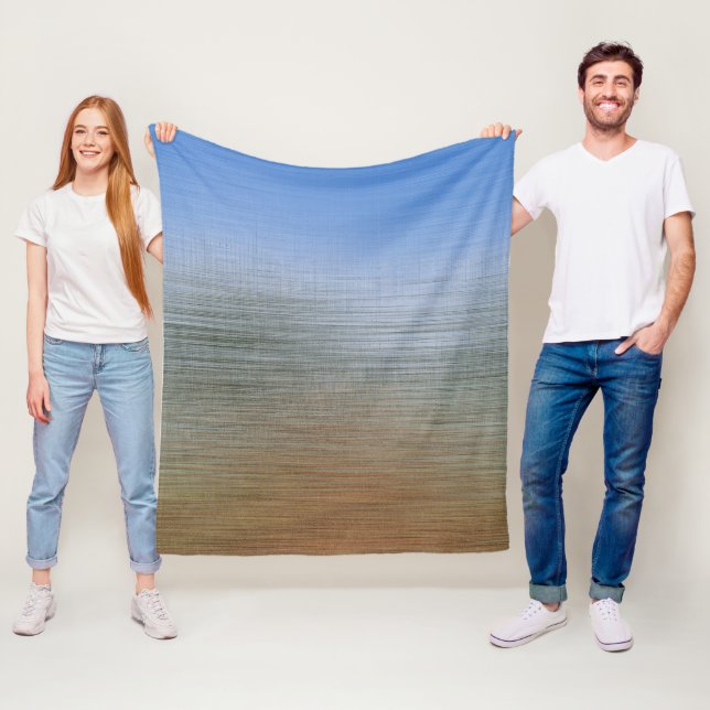 Phuket pirabstrakt i färg, SVP-bilder 2017 Fleecefilt (På plats)