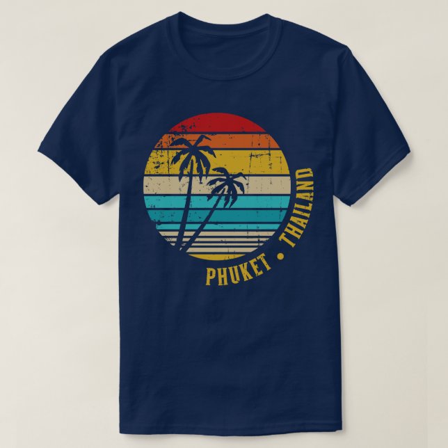 Phuket Thailand 1 T Shirt (Design framsida)