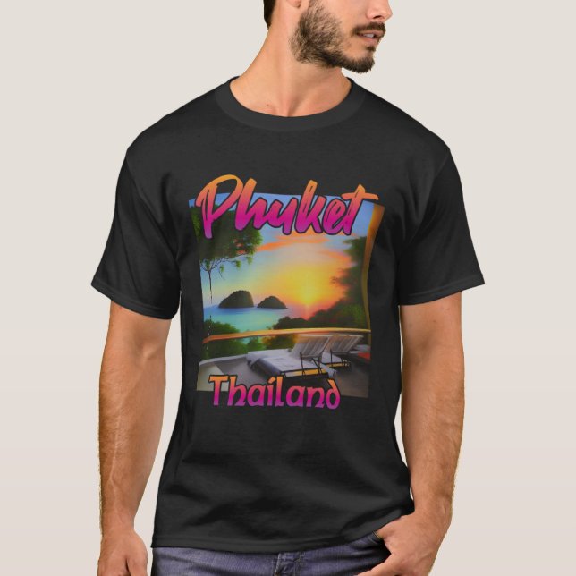 Phuket Thailand 1 T Shirt (Framsida)