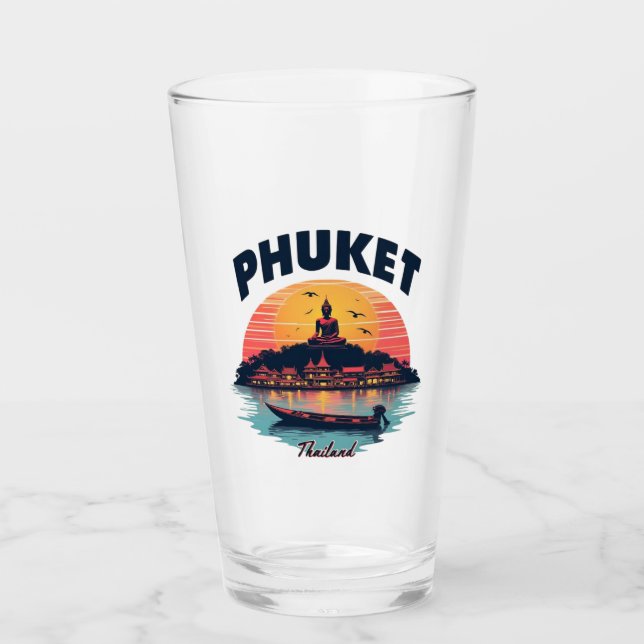 Phuket thailand glaskopp (Framsida)