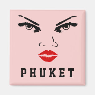 Phuket Thailand kvinna Magnet