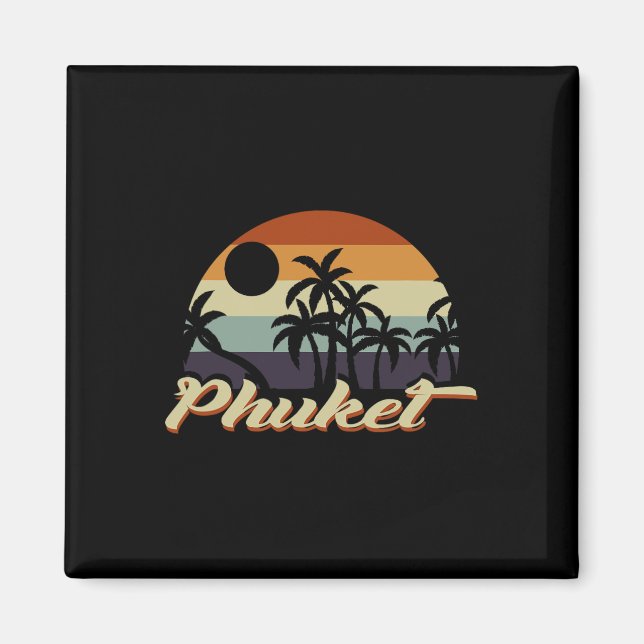 Phuket Thailand Magnet (Framsidan)