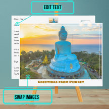 Phuket Thailand med Big Buddha Modern