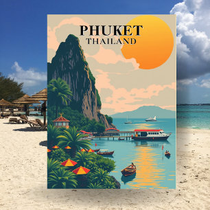 Phuket Thailand Resa Strand vykort
