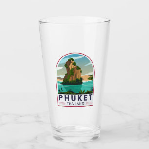Phuket Thailand Retro Glaskopp