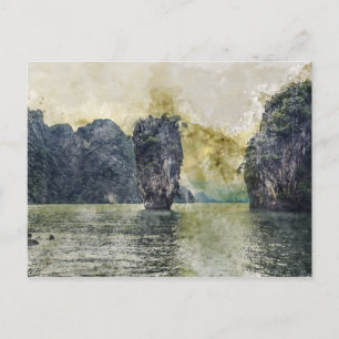 Phuket Thailand Tropical Paradise i Asien Vykort