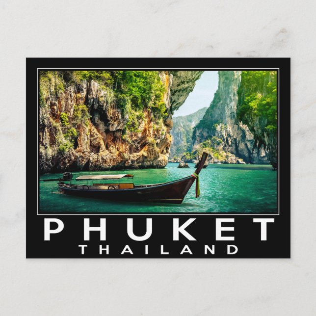 Phuket Thailand Vykort (Framsida)