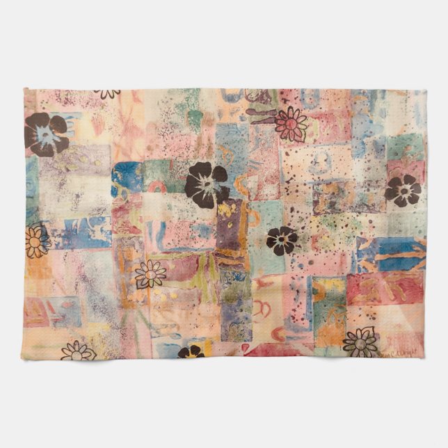 Phunky Phlowers Kitchen Towel Kökshandduk (Horisontell)