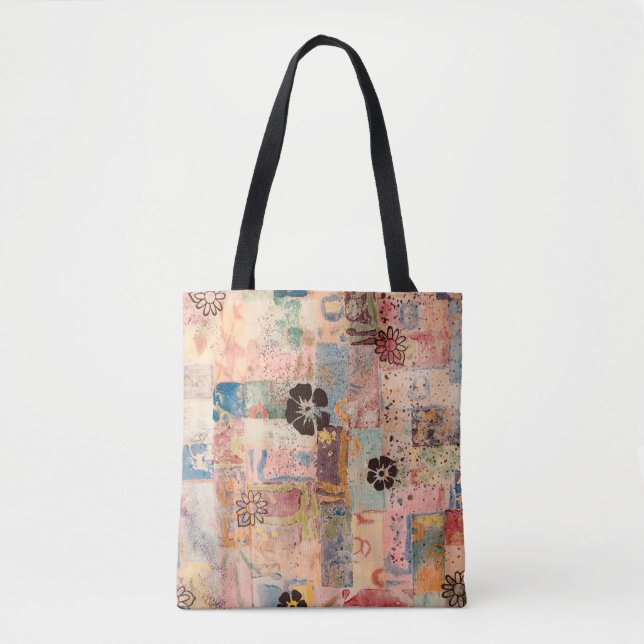 Phunky Phlowers Tote Shopping bag Tygkasse (Framsida)