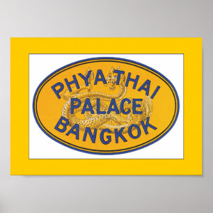 Phya Thai Palace Bangkok (gräns) Poster