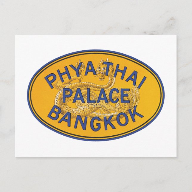 Phya Thai Palace Bangkok Vykort (Framsida)