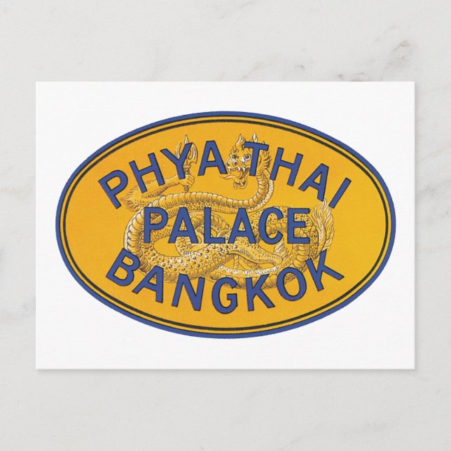 Phya Thai Palace Bangkok Vykort (Framsida)