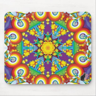 Phyletic Kaleidoscope Mouse Pad Musmatta